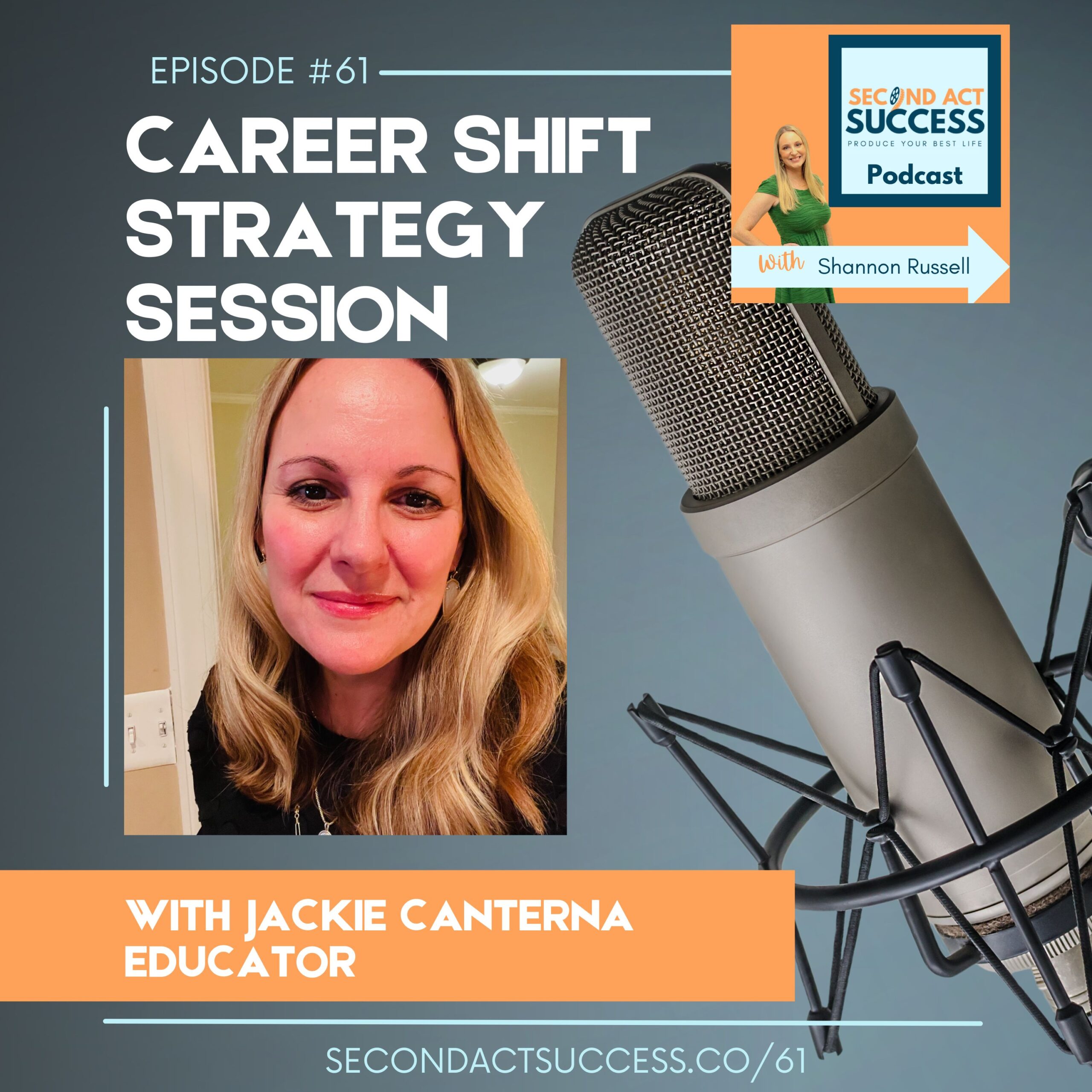 Career Shift Strategy Session with Educator, Jackie Canterna
