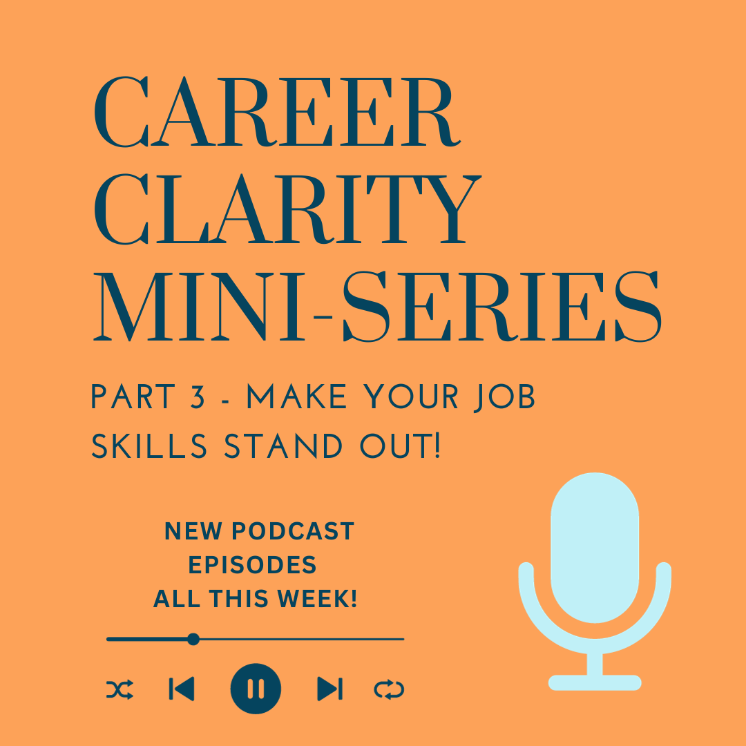 Career clarity mini-series - Part 3 - Second Act Success Career Podcast