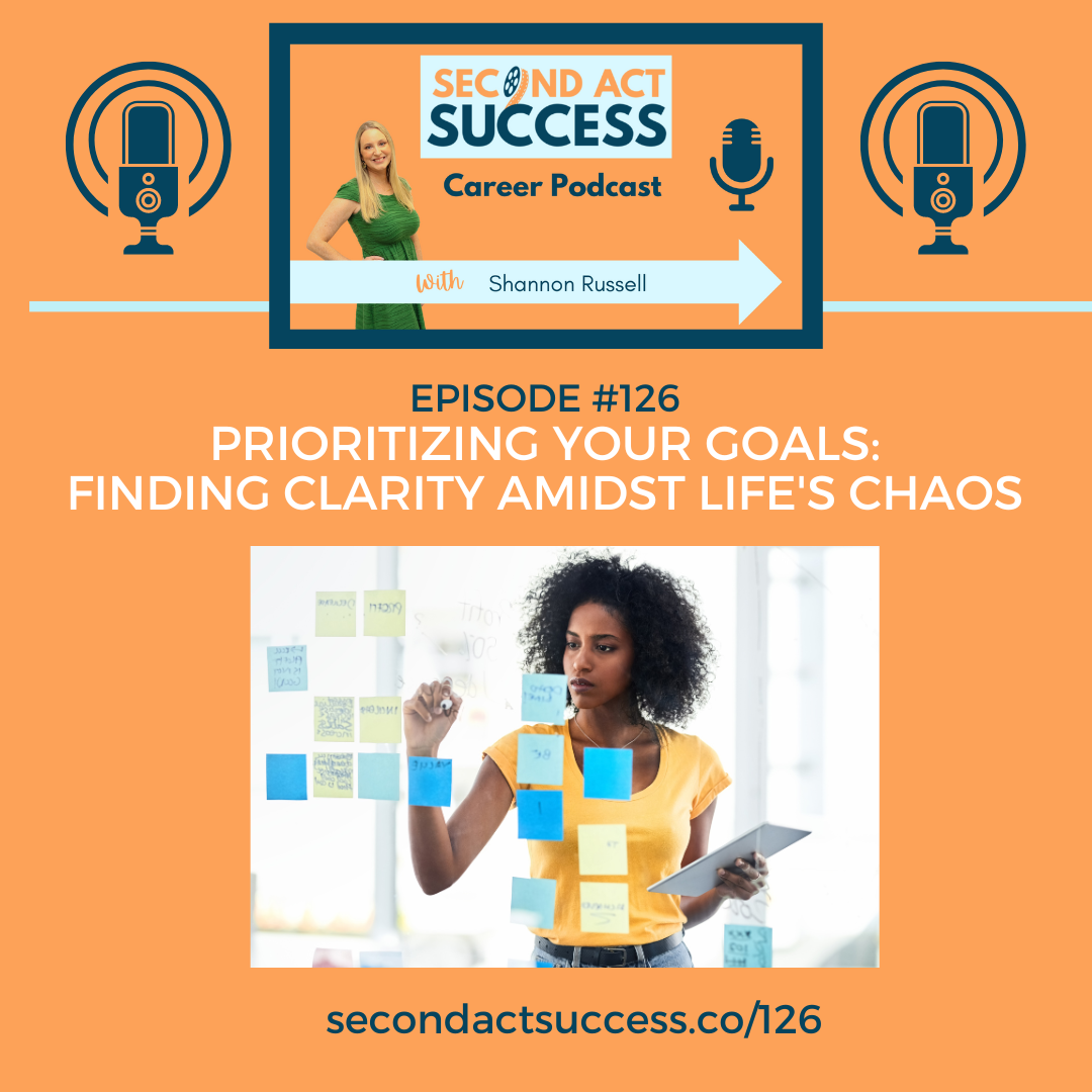 Prioritizing Your Goals: Finding Clarity Amidst Life's Chaos | Ep #126