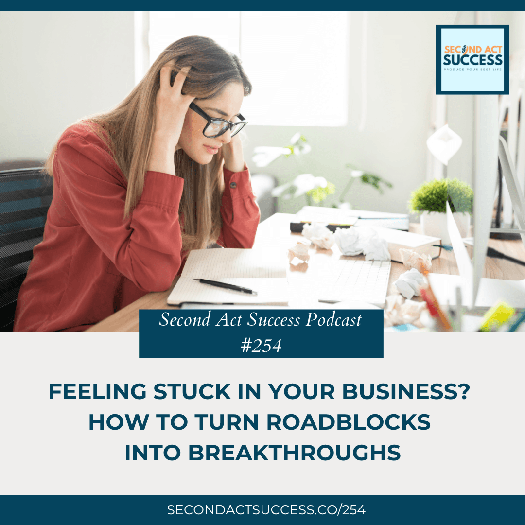 Feeling Stuck in Your Business? How to Turn Roadblocks Into Breakthroughs | #254